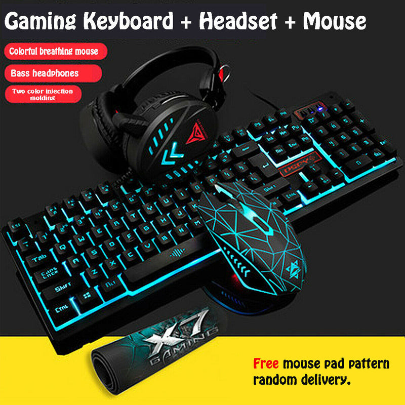 K59 luminous gaming mouse keyboard